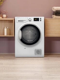 Hotpoint ActiveCare NTM1182XB 8kg Load Heat Pump Tumble Dryer - White 11 Hotpoint ActiveCare NTM1182XB 8kg Load Heat Pump Tumble Dryer - White -Appliance Pro NC4XL SQ3 0000000013 WHITE SLd1