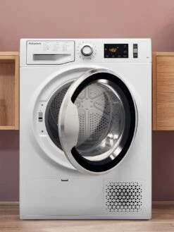 Hotpoint ActiveCare NTM1182XB 8kg Load Heat Pump Tumble Dryer - White 12 Hotpoint ActiveCare NTM1182XB 8kg Load Heat Pump Tumble Dryer - White -Appliance Pro NC4XL SQ4 0000000013 WHITE SLd2