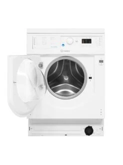 Indesit BIWDIL75125UKN 7kg Wash, 5kg Dry 1200 Spin Washer Dryer - White -Appliance Pro NDA9W SQ2 0000000013 WHITE SLd