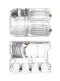 Hotpoint Clover HSFO3T223WUKN 10-Place Slimline Dishwasher With Quick Wash And 3D Zone Wash - White -Appliance Pro NEHQH SQ6 0000000013 WHITE SLd4