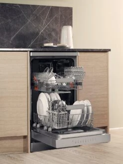 Hotpoint HSFO3T223WXUKN 10-Place Slimline Dishwasher With Quick Wash And 3D Zone Wash - Inox 12 Hotpoint HSFO3T223WXUKN 10-Place Slimline Dishwasher With Quick Wash And 3D Zone Wash - Inox -Appliance Pro NEHQJ SQ4 0000003629 INOX SLd2