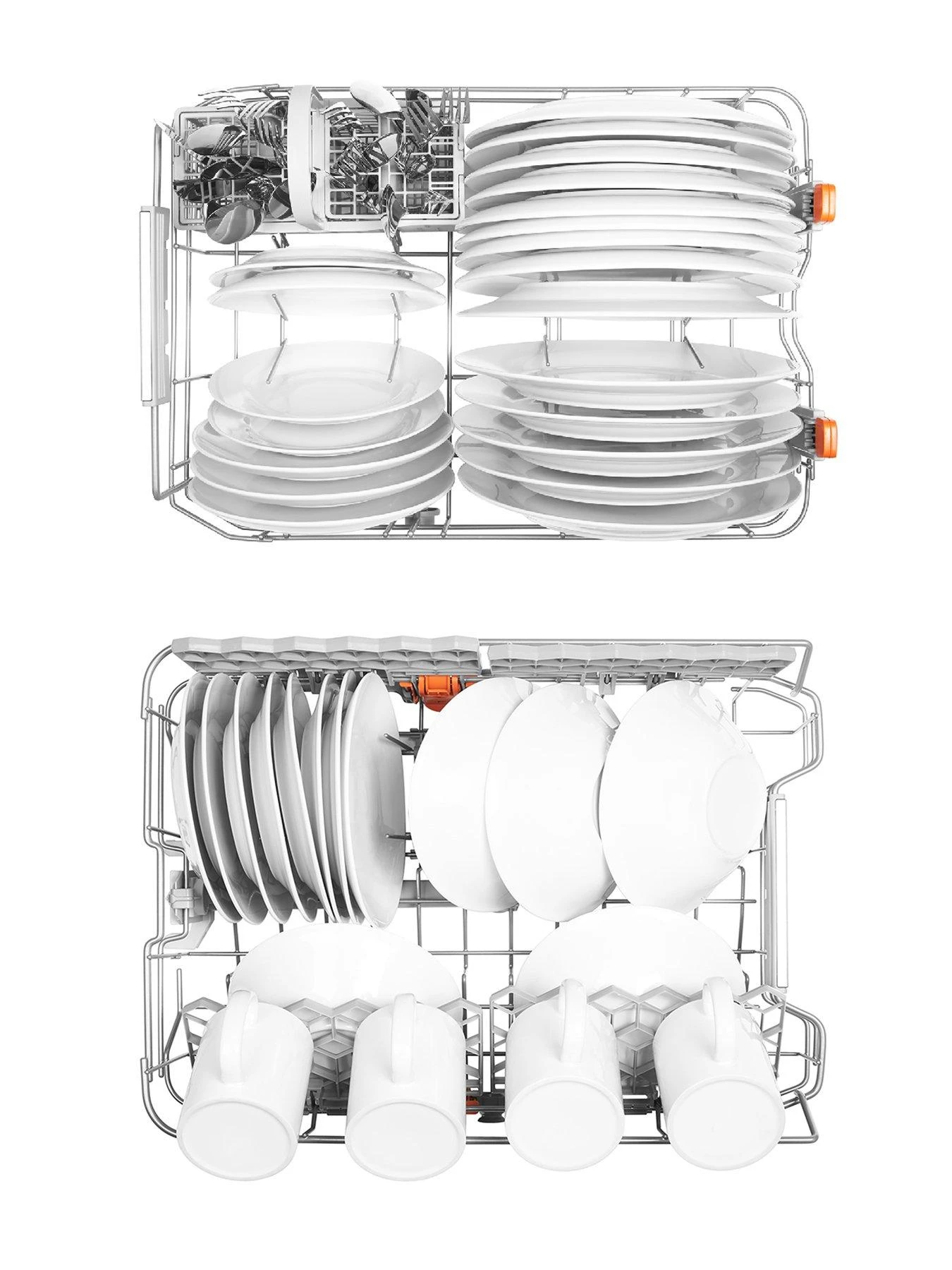 Hotpoint HSFO3T223WXUKN 10-Place Slimline Dishwasher With Quick Wash And 3D Zone Wash - Inox 8 Hotpoint HSFO3T223WXUKN 10-Place Slimline Dishwasher With Quick Wash And 3D Zone Wash - Inox - Image 6