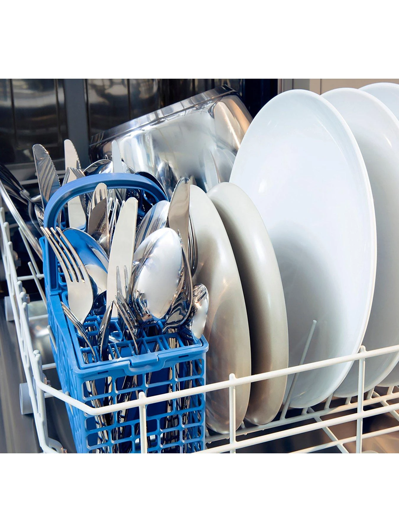 Indesit DSFE1B10UKN 10-Place Slimline Dishwasher With Quick Wash - White 7 Indesit DSFE1B10UKN 10-Place Slimline Dishwasher With Quick Wash - White - Image 5