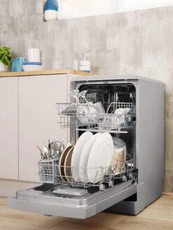 Indesit DSFE1B10SUKN 10-Place Slimline Dishwasher With Quick Wash - Silver 11 Indesit DSFE1B10SUKN 10-Place Slimline Dishwasher With Quick Wash - Silver -Appliance Pro NEHQM SQ4 0000000035 SILVER SLd2