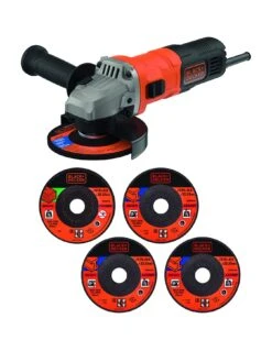Black & Decker 710W Angle Grinder BEG010A5-GB