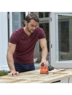 Black & Decker 230W Random Orbit Sander BEW210-GB 12 Black & Decker 230W Random Orbit Sander BEW210-GB -Appliance Pro NGADV SQ4 0000000099 N A SLd2