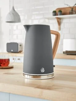 Swan 1.7L Nordic Style Kettle - Grey -Appliance Pro NMVDU SQ2 0000000005 GREY SLd