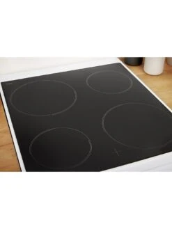 Indesit ID5V92KMW 50cm Electric Twin Cavity Single Oven Cooker - White -Appliance Pro NNJWL SQ6 0000000013 WHITE SLd4