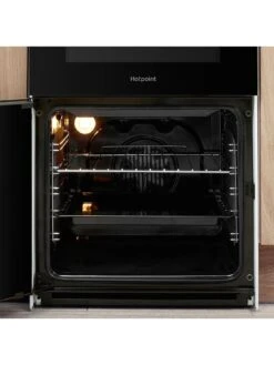 Hotpoint HD5V92KCW 50cm Wide Electric Twin Cavity Single Oven Cooker - White 14 Hotpoint HD5V92KCW 50cm Wide Electric Twin Cavity Single Oven Cooker - White -Appliance Pro NNJWP SQ6 0000000013 WHITE SLd4