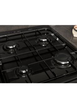 Hotpoint HD5G00KCB 50cm Wide Gas Cooker With Grill - Black -Appliance Pro NNJXT SQ5 0000000004 BLACK SLd3