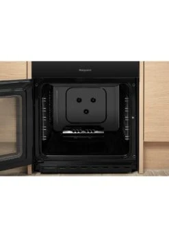 Hotpoint HD5G00KCB 50cm Wide Gas Cooker With Grill - Black -Appliance Pro NNJXT SQ6 0000000004 BLACK SLd4