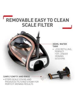 Tefal Steam Iron 350ml Ultimate Pure AntiScale FV9845 -Appliance Pro NPPQT SQ4 0000000088 NO COLOR SLd1