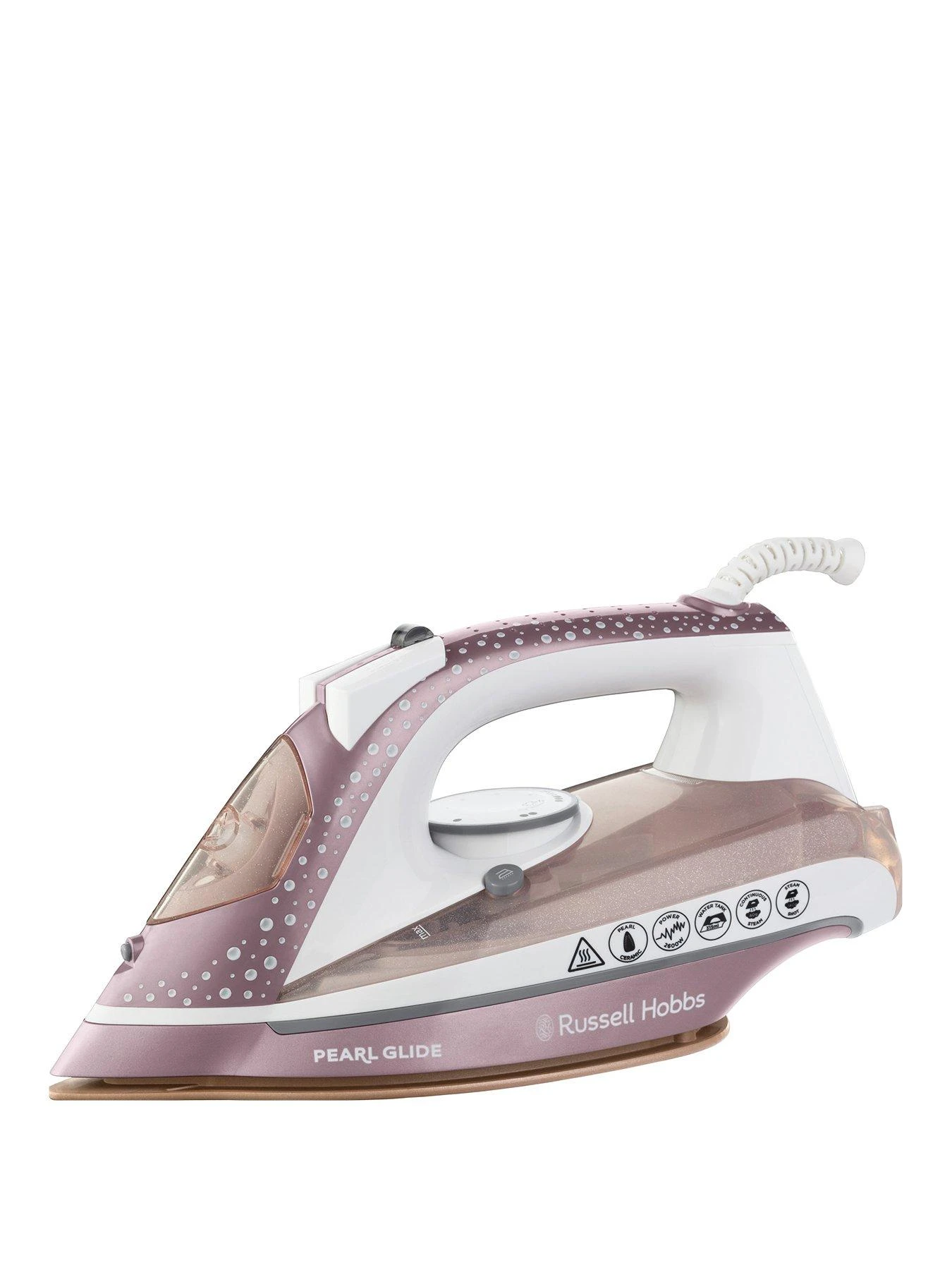 Russell Hobbs Pearl Glide Steam Iron - 23972 3 Russell Hobbs Pearl Glide Steam Iron - 23972