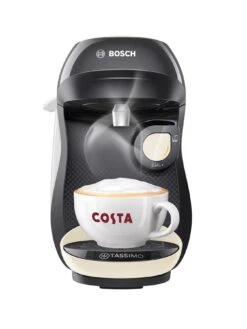 Tassimo TAS1007GB Happy Pod Coffee Machine - Cream -Appliance Pro NTQG7 SQ4 0000000067 CREAM SLd2