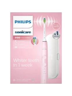 Philips Sonicare ProtectiveClean 5100 Electric Toothbrush, Pink, HX6856/29 -Appliance Pro PCWVP SQ3 0000000099 N A SLd