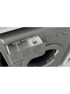 Indesit IWDC6125S 1200 Spin, 6kg Wash, 5kg Dry Washer Dryer - Silver 12 Indesit IWDC6125S 1200 Spin, 6kg Wash, 5kg Dry Washer Dryer - Silver -Appliance Pro PE860 SQ5 0000000035 SILVER SLd3