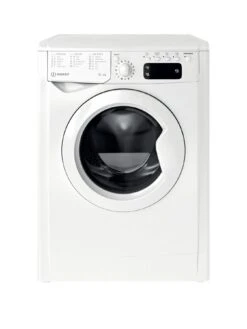 Indesit IWDD7123 1200 Spin, 7kg Wash, 5kg Dry Washer Dryer - White