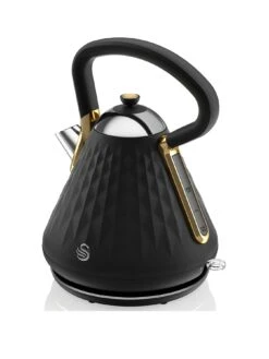 Swan Gatsby Range 1.7-Litre Kettle - Black/Gold