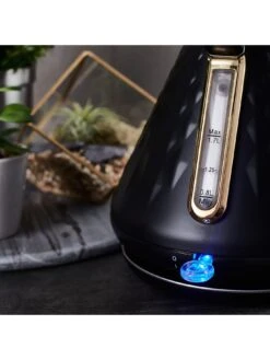 Swan Gatsby Range 1.7-Litre Kettle - Black/Gold -Appliance Pro PECDF SQ4 0000000004 BLACK SLd2
