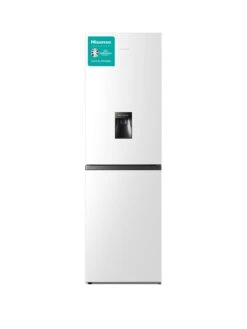 Hisense RB327N4WW1 55cm Wide, Total No Frost Fridge Freezer - White
