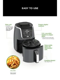 NINJA Air Fryer Max AF160UK -Appliance Pro PLHUG SQ6 0000000088 NO COLOR SLd4