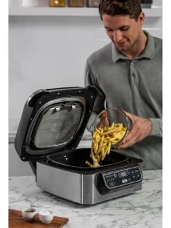 NINJA Foodi Health Grill And Air Fryer AG301UK 13 NINJA Foodi Health Grill And Air Fryer AG301UK -Appliance Pro PLJXR SQ5 0000000088 NO COLOR SLd3