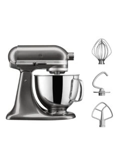 KitchenAid KSM125BQG Artisan Stand Mixer - Liquid Graphite -Appliance Pro PLPLM SQ4 0000000005 GREY SLd2