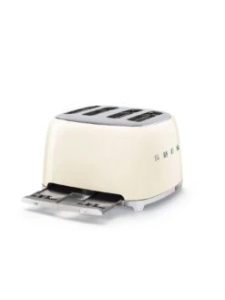 Smeg TSF03 50s 4-Slice Toaster -Appliance Pro Q4KUQ SQ3 0000000067 CREAM SLd1