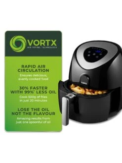 Tower Vortx 4.3L Digital Air Fryer 11 Tower Vortx 4.3L Digital Air Fryer -Appliance Pro QAP9K SQ4 0000000099 N A SLd1