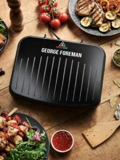 George Foreman Medium Black Fit Grill - 25810 -Appliance Pro QDCDN SQ4 0000000088 NO COLOR SLd2