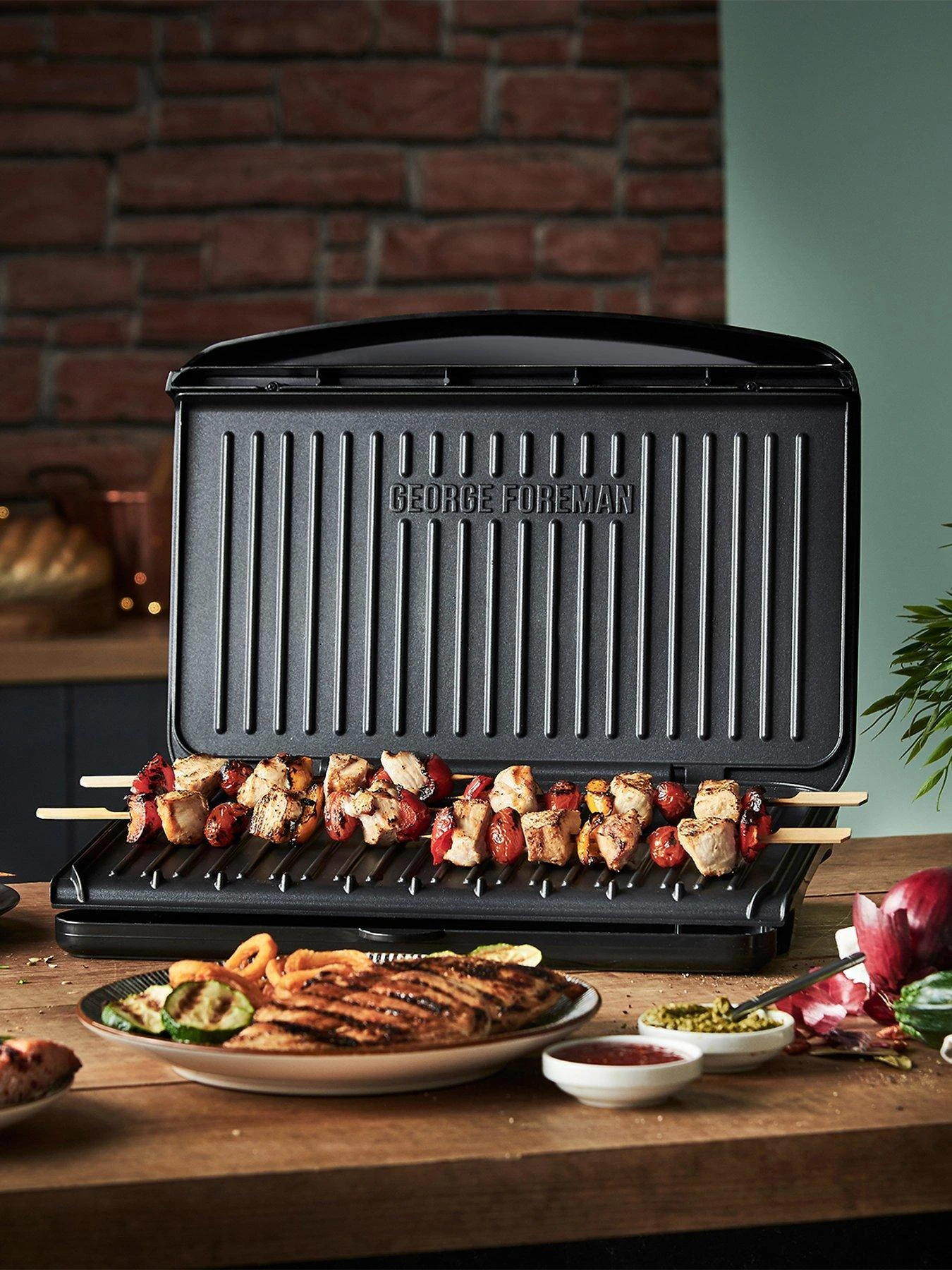 George Foreman Large Black Fit Grill - 25820 7 George Foreman Large Black Fit Grill - 25820 - Image 5