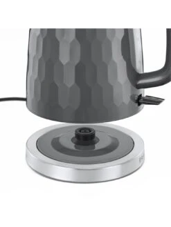 Russell Hobbs Honeycomb Grey Plastic Kettle - 26053 -Appliance Pro QDCE4 SQ3 0000000088 NO COLOR SLd1