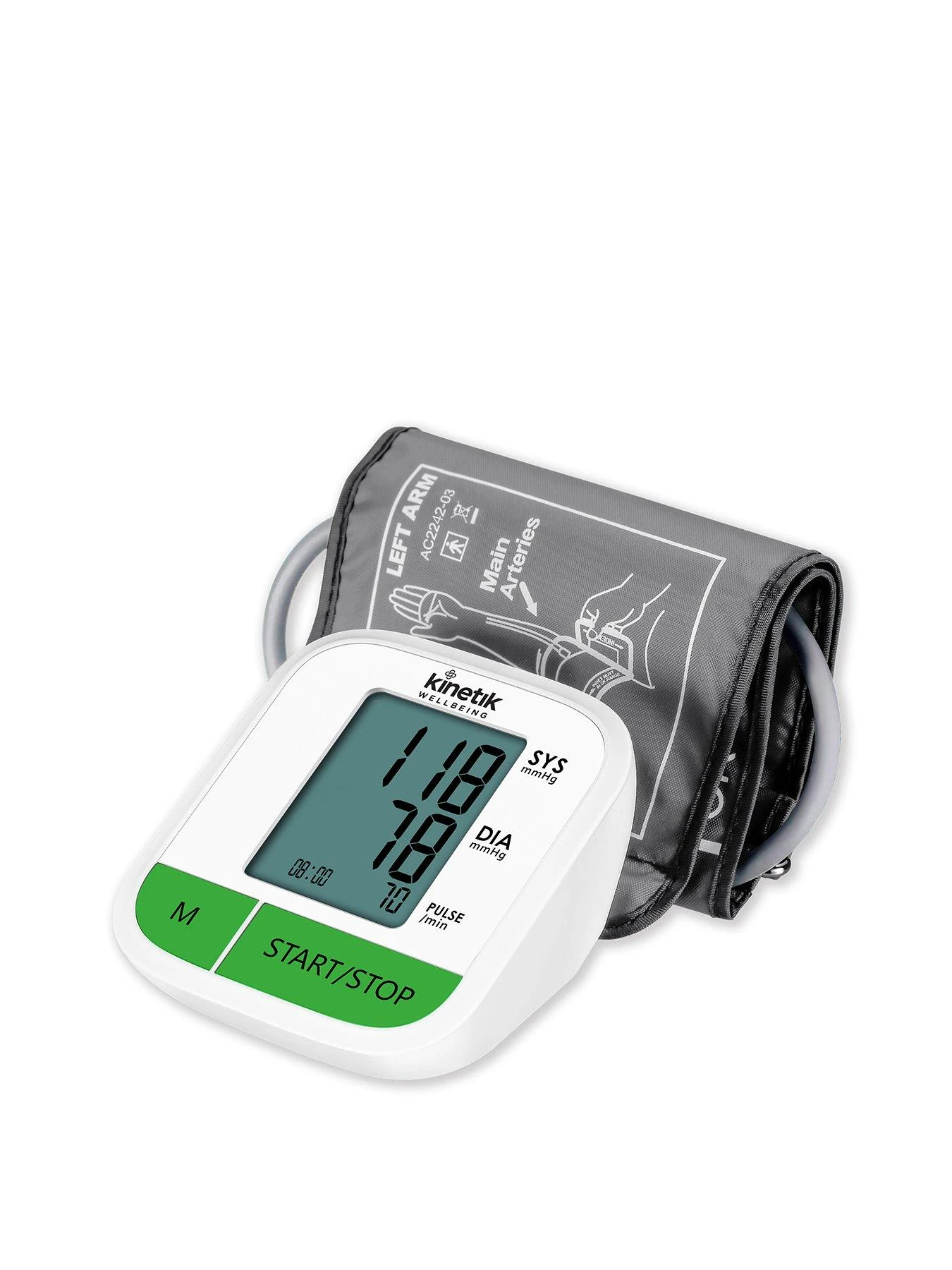 Kinetik Wellbeing Fully Automatic Blood Pressure Monitor 3 Kinetik Wellbeing Fully Automatic Blood Pressure Monitor
