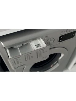 Indesit IWDD75145SUKN 7kg Wash, 5kg Dry, 1400 Spin Washer Dryer - Silver -Appliance Pro QDUGW SQ5 0000000035 SILVER SLd3