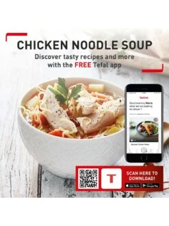 Tefal Cook4Me+ CY851840 Electric Pressure Cooker - 6 Portions / 6-Litres 14 Tefal Cook4Me+ CY851840 Electric Pressure Cooker - 6 Portions / 6-Litres -Appliance Pro QFYDD SQ6 0000000004 BLACK SLd4