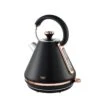 Tower Cavaletto 1.7L Pyramid Kettle - Black & Rose Gold -Appliance Pro QG3PA SQ1 0000000088 NO COLOR SLf