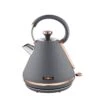 Tower Cavaletto 1.7L Pyramid Kettle - Grey & Rose Gold -Appliance Pro QG3PC SQ1 0000000088 NO COLOR SLf