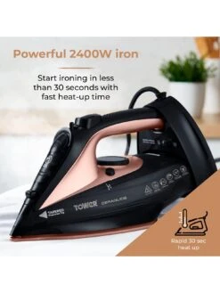 Tower 2400W Cordless Steam Iron -Appliance Pro QG3PR SQ5 0000000088 NO COLOR SLd3