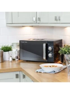 Russell Hobbs RHM1731 Inspire Black Compact Manual Microwave 14 Russell Hobbs RHM1731 Inspire Black Compact Manual Microwave -Appliance Pro QGEYQ SQ5 0000000088 NO COLOR SLd3