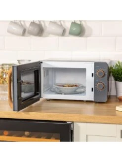 Russell Hobbs RHMM713G Scandi Compact Grey Manual Microwave -Appliance Pro QGEYT SQ4 0000000088 NO COLOR SLd2