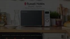 Russell Hobbs RHMD714 Scandi White Digital Microwave 17 Russell Hobbs RHMD714 Scandi White Digital Microwave -Appliance Pro QGEYU SQ8 0000000088 NO COLOR DVvL