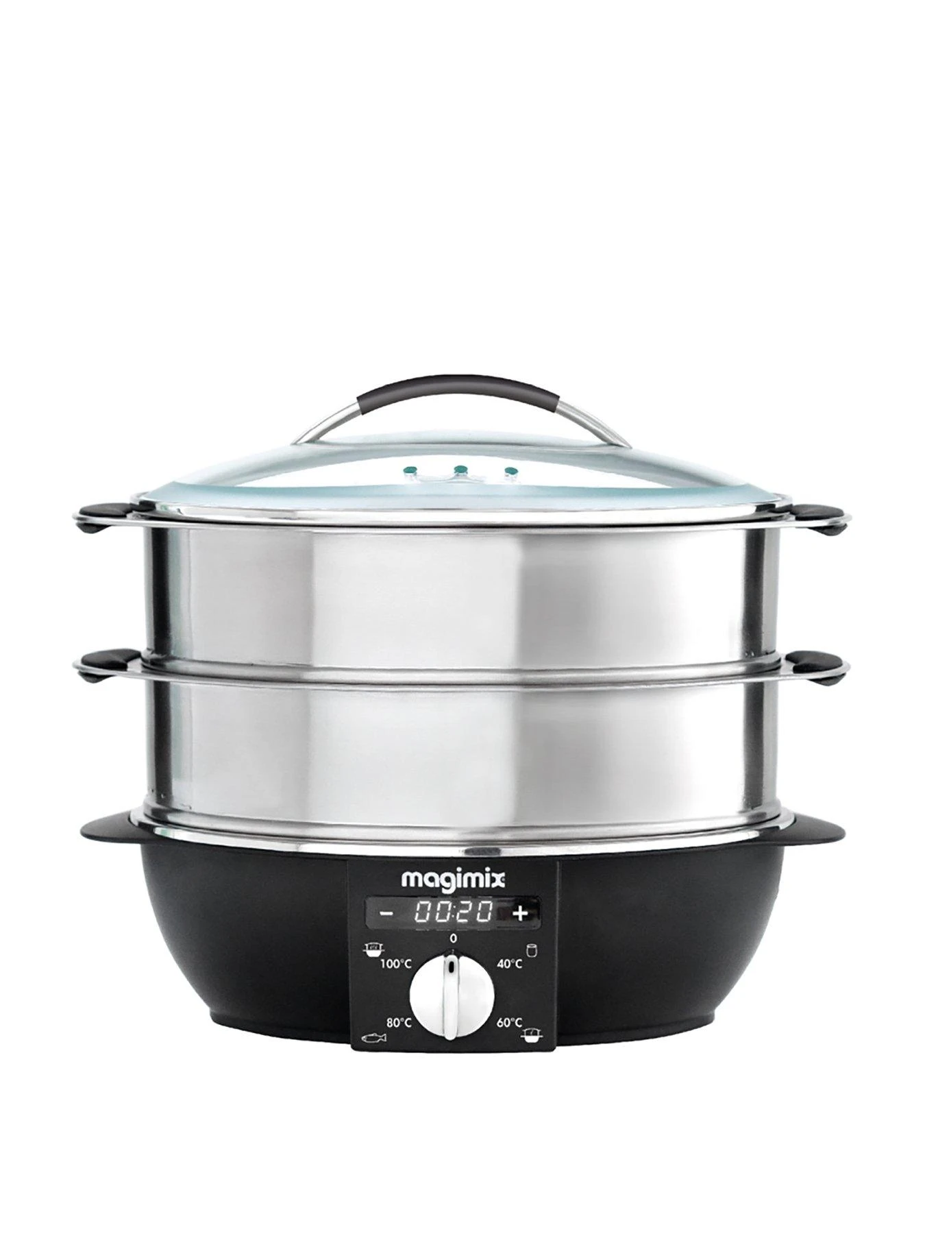 Magimix Food Steamer- Satin 3 Magimix Food Steamer- Satin