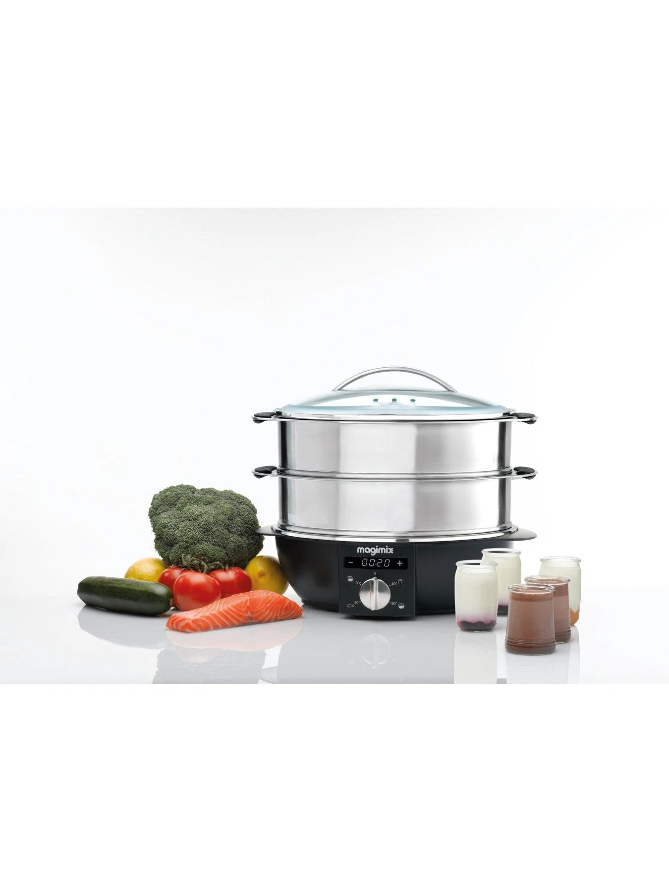 Magimix Food Steamer- Satin 4 Magimix Food Steamer- Satin - Image 2