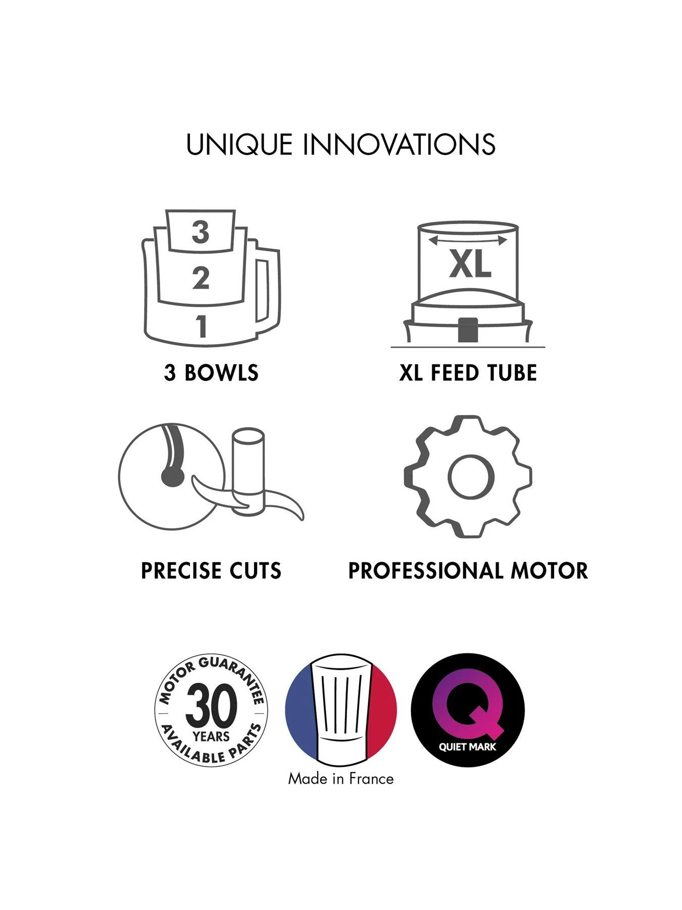 Magimix 3200XL Food Processor - Black 4 Magimix 3200XL Food Processor - Black - Image 2