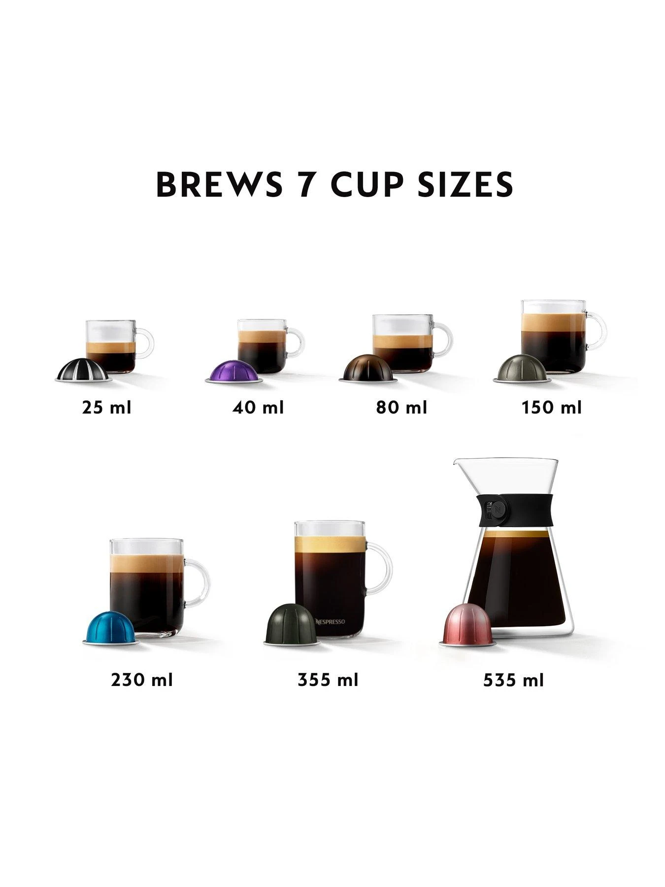 Nespresso Vertuo Next 11707 Coffee Machine By Magimix - Dark Grey 4 Nespresso Vertuo Next 11707 Coffee Machine By Magimix - Dark Grey - Image 2