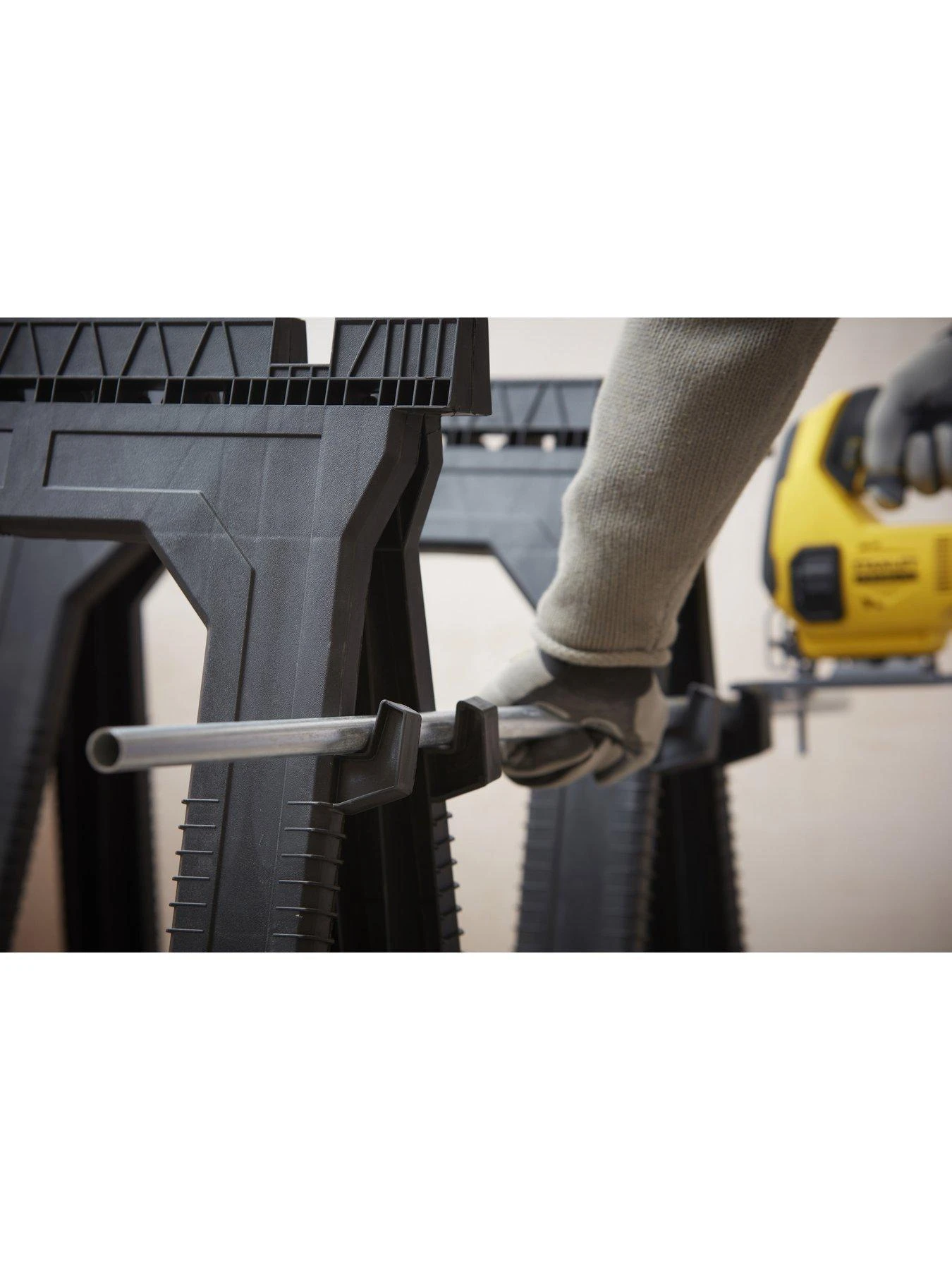 Stanley Folding Sawhorse Twin Pack STST1-70713 5 Stanley Folding Sawhorse Twin Pack STST1-70713 - Image 3