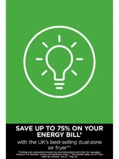 NINJA Foodi Dual Zone 7.6L Air Fryer AF300UK -Appliance Pro QKARV SQ3 0000000088 NO COLOR SLd1