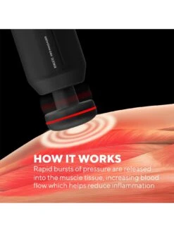 Homedics Sports Recovery Massage Gun With Heat -Appliance Pro QKTTH SQ4 0000000099 N A SLd1