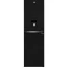 Beko CFG3582DB 54.5cm Wide Frost-Free Fridge Freezer With Water Dispenser - Black -Appliance Pro QNQ36 SQ1 0000000004 BLACK SLf
