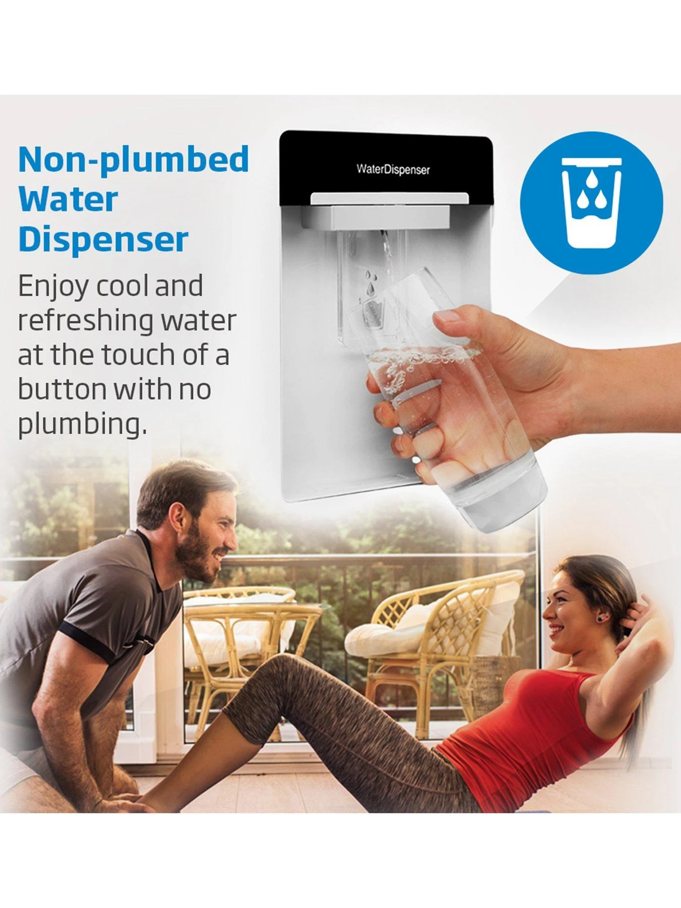 Beko CFG3582DB 54.5cm Wide Frost-Free Fridge Freezer With Water Dispenser - Black 6 Beko CFG3582DB 54.5cm Wide Frost-Free Fridge Freezer With Water Dispenser - Black - Image 4